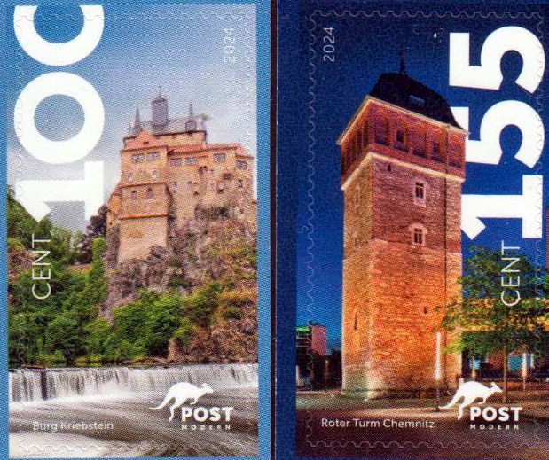 Burg Kriebstein und Roter Turm Chemnitz 2024