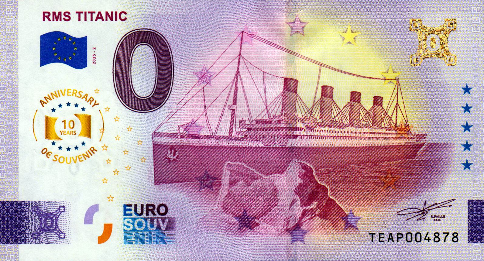 RMS Titanic 2025-2 Anniversary