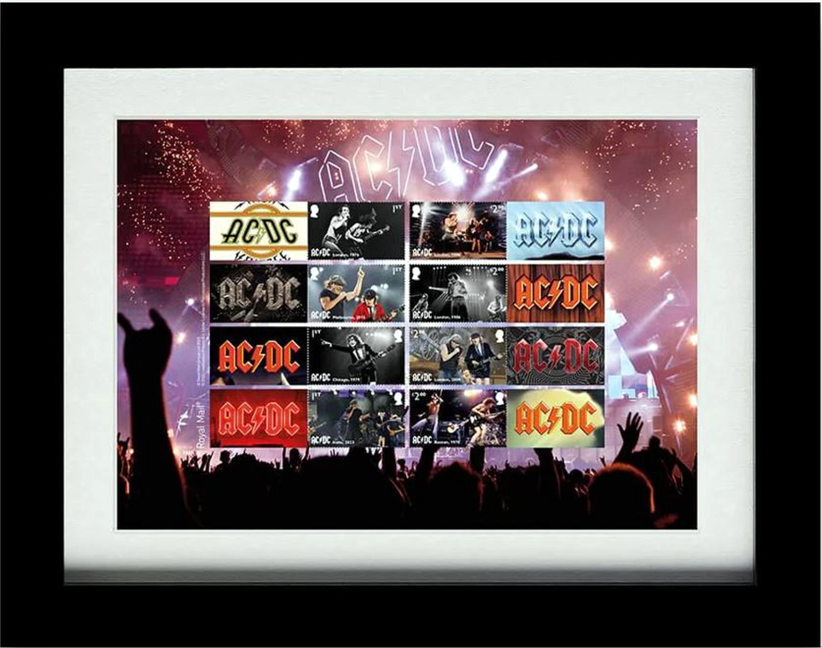 AC/DC 2025, Gerahmtes Bild "Collectors Sheet"