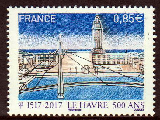 500 J. Le Havre, Brücke