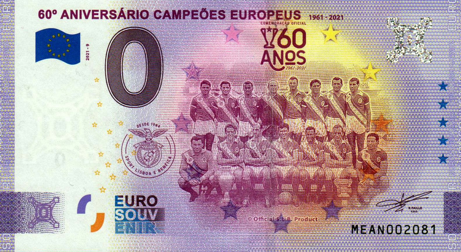 60 Aniversario Campeoes Europeus 2021-9, Anniversary