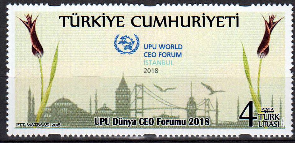 UPU Welt CEO Forum, Blume, Brücke