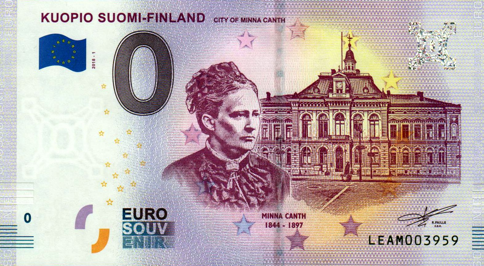 Kuopio Suomi-Finland - Minna Canth 2018-1