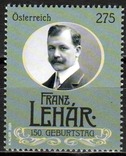 150. Gebuertstag Franz Lehár 2020