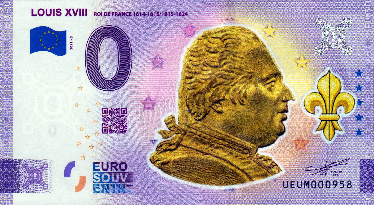 Louis XVIII 2021-3, coloriert