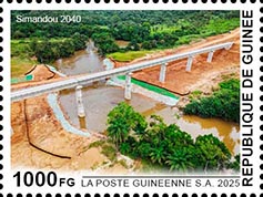 Simandou 2040, Brücke 2025