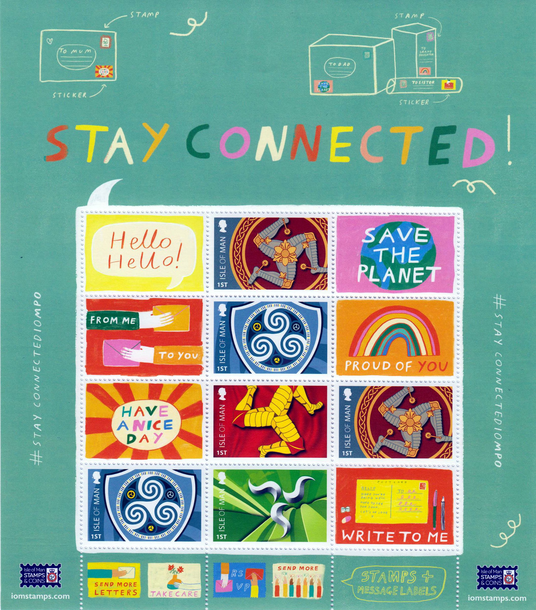 Block: Stay Connected sheetlet 2021