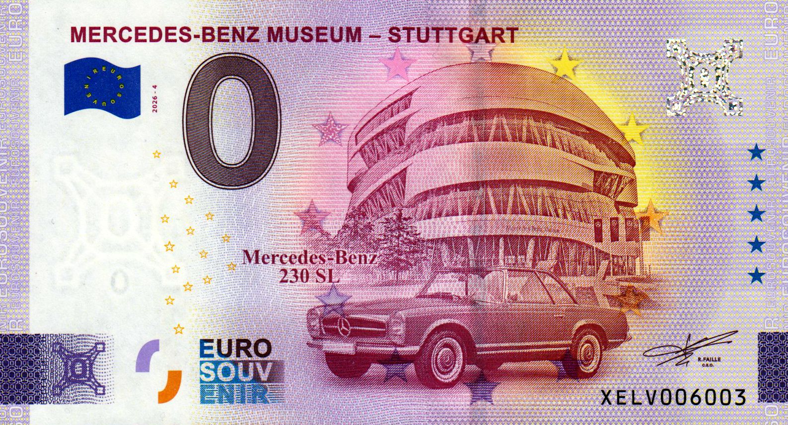 Mercedes-Benz Museum Stuttgart -  Mercedes-Benz 230 SL 2026-4 Silber
