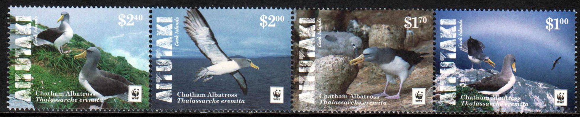 Zdr. WWF Albatross 2016, farbiger Rand