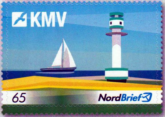 KMV, Kieler Magazin Verlag, Boot, Leuchtturm, Ersttag 1.9.2017