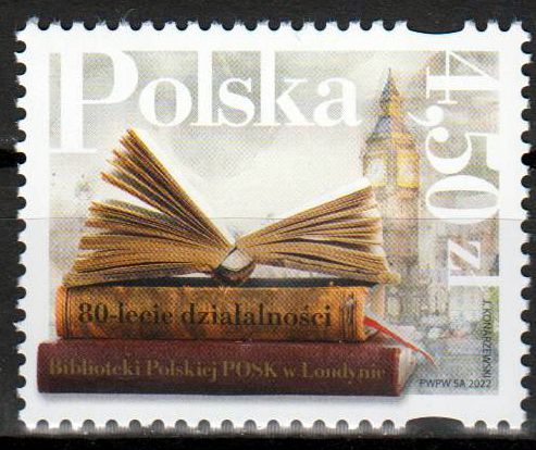 Polnische Bibliothek POSK in London 2022