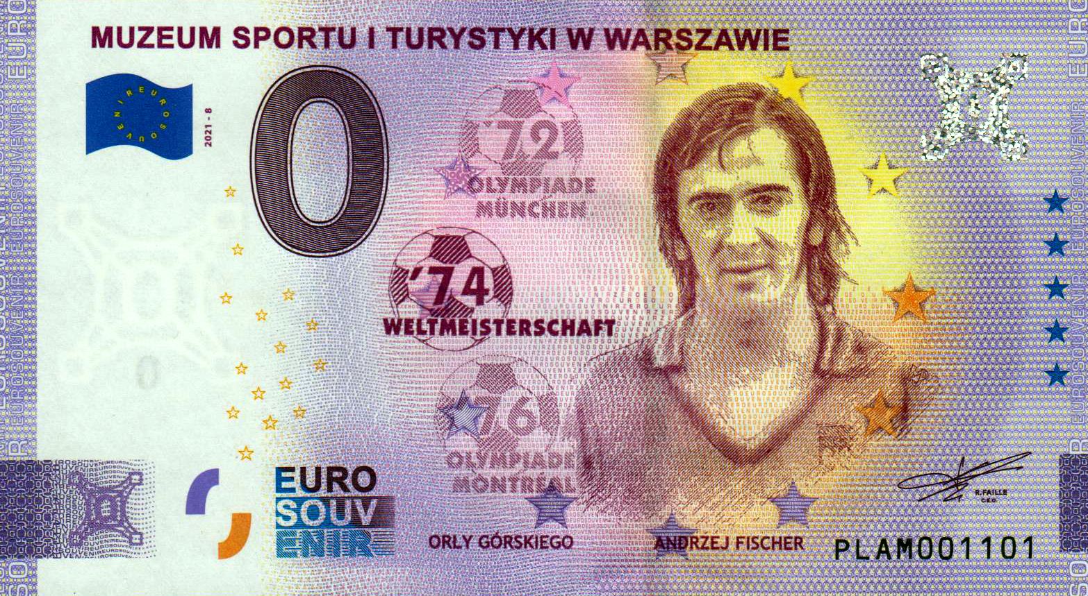 Muzeum Sportu i Turystyki w Warszawie, Andrzej Fischer 2021-8