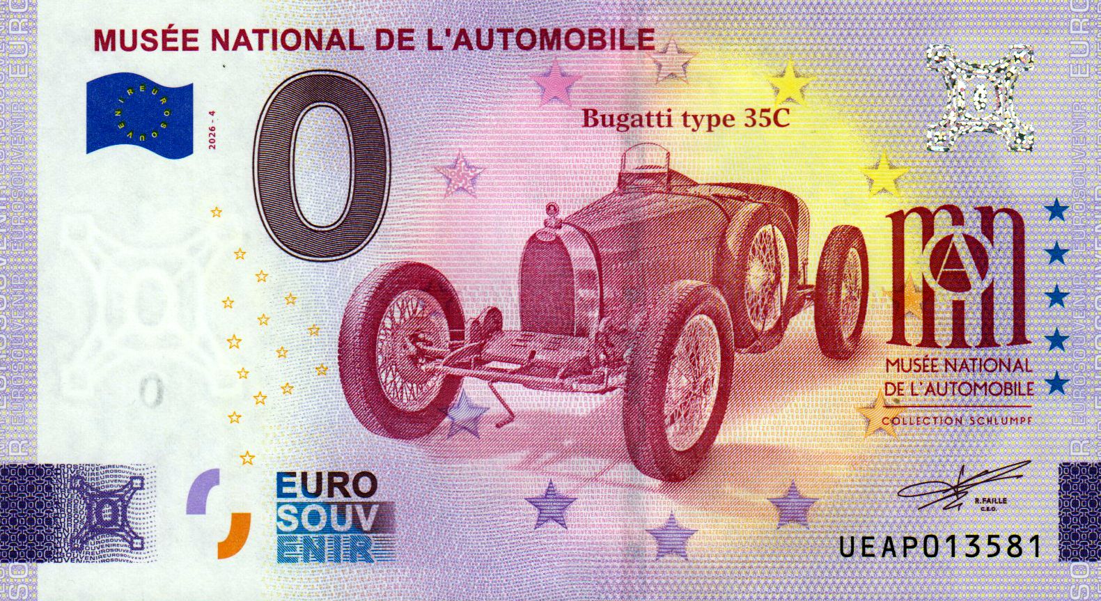 Musee National de L' Automobile - Bugatti type 35C 2026-4 Silber