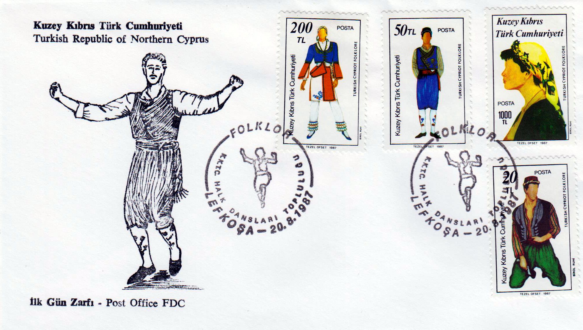 Freimarken: Folklore 1987