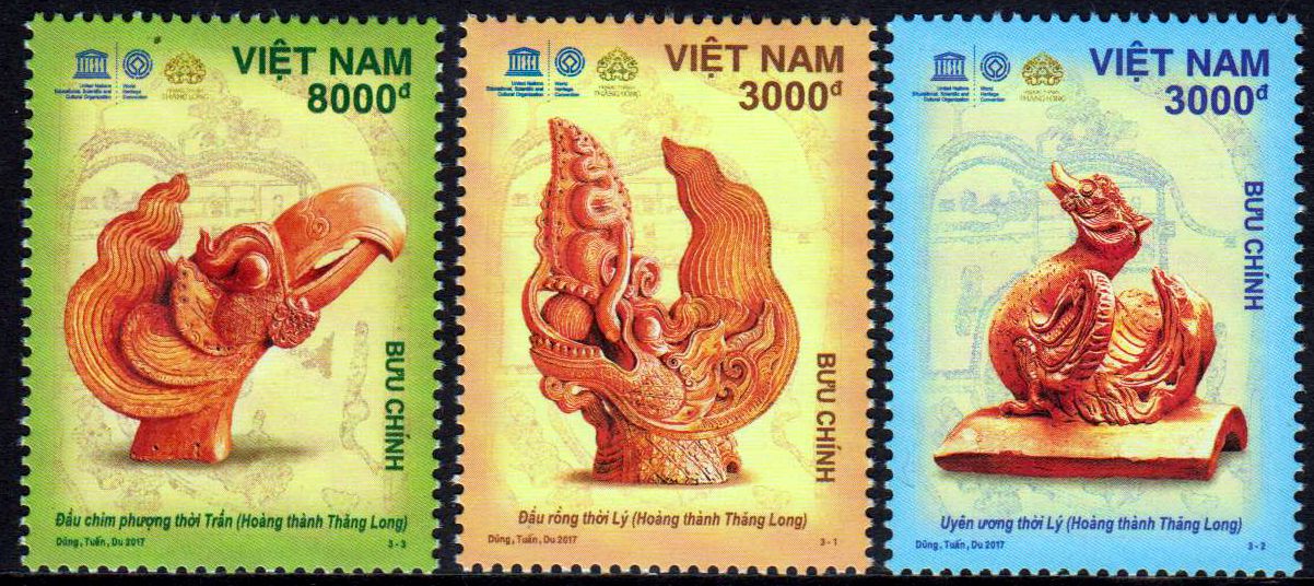 Zitadelle Thang Long, Skulpturen