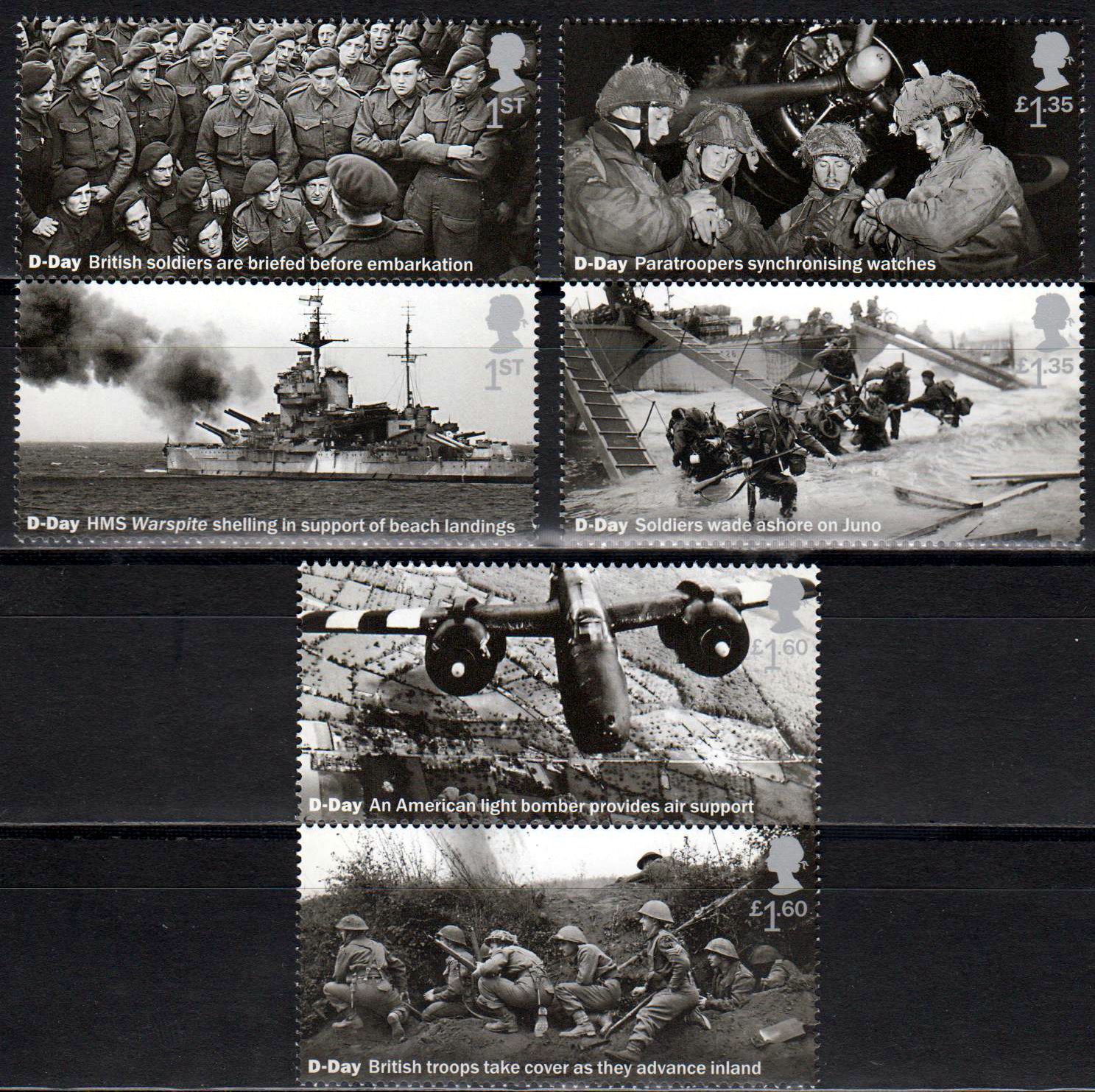 75. Jahrestag D-Day, Flugzeug, Soldaten