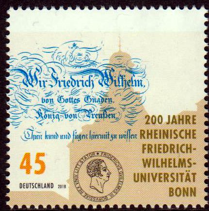 Friedrich-Wilhelms-Universität Bonn 2018