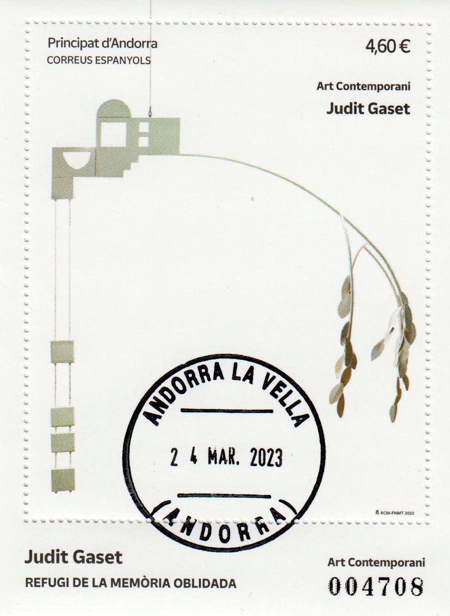 Block: Judith Gaset 2023, gestempelt