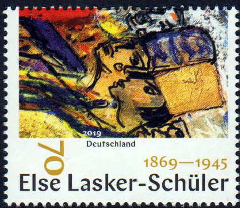 Else Lasker-Schüler 2019, Gemälde