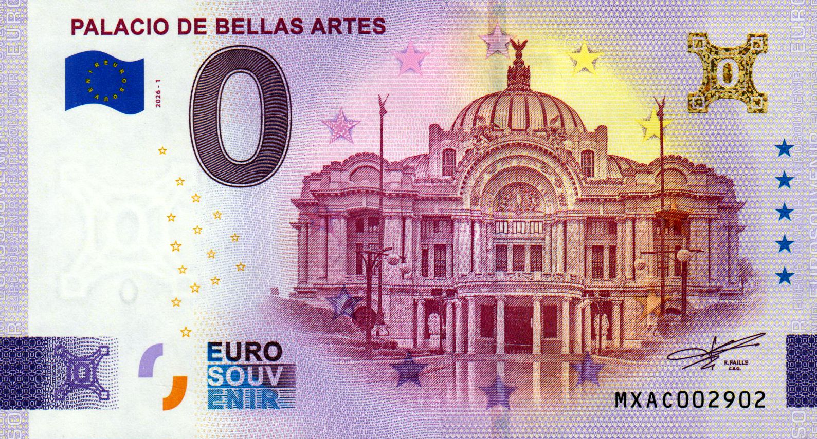 Palacio de Bellas Artes 2026-1 Gold