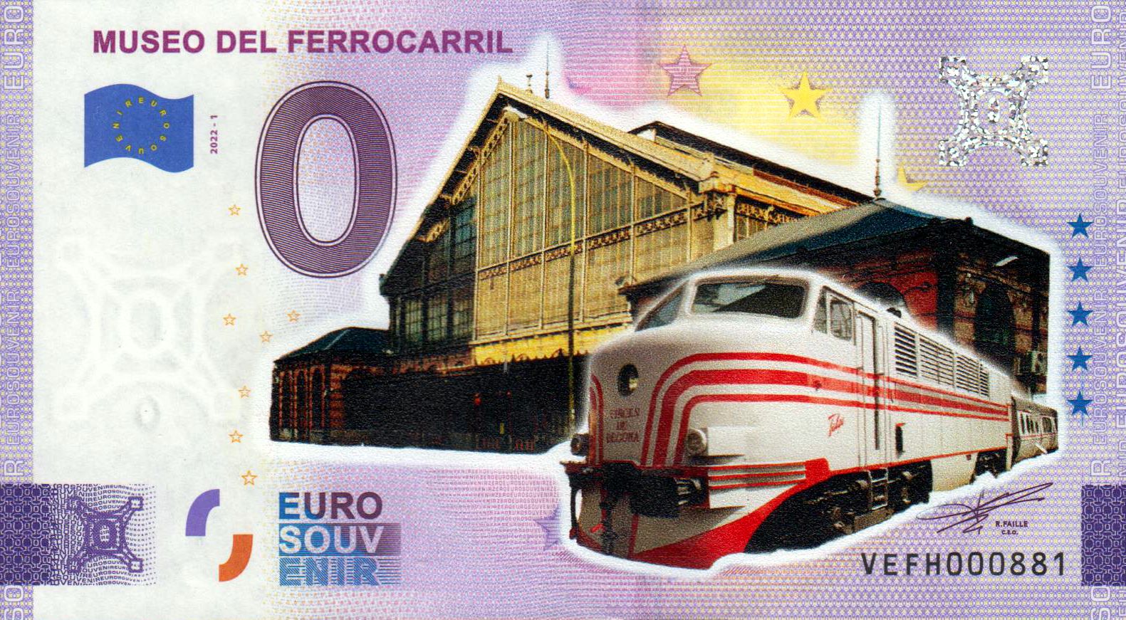 Museo del Ferrocarril 2022-1 coloriert