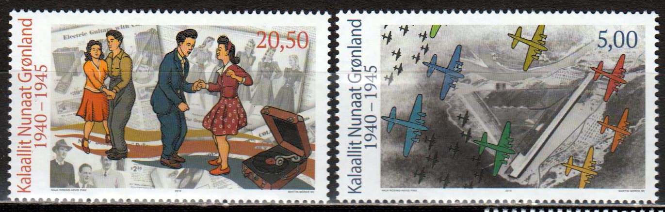 Grönland im 2. Weltkrieg, Flugverkehr u. Katalogwaren