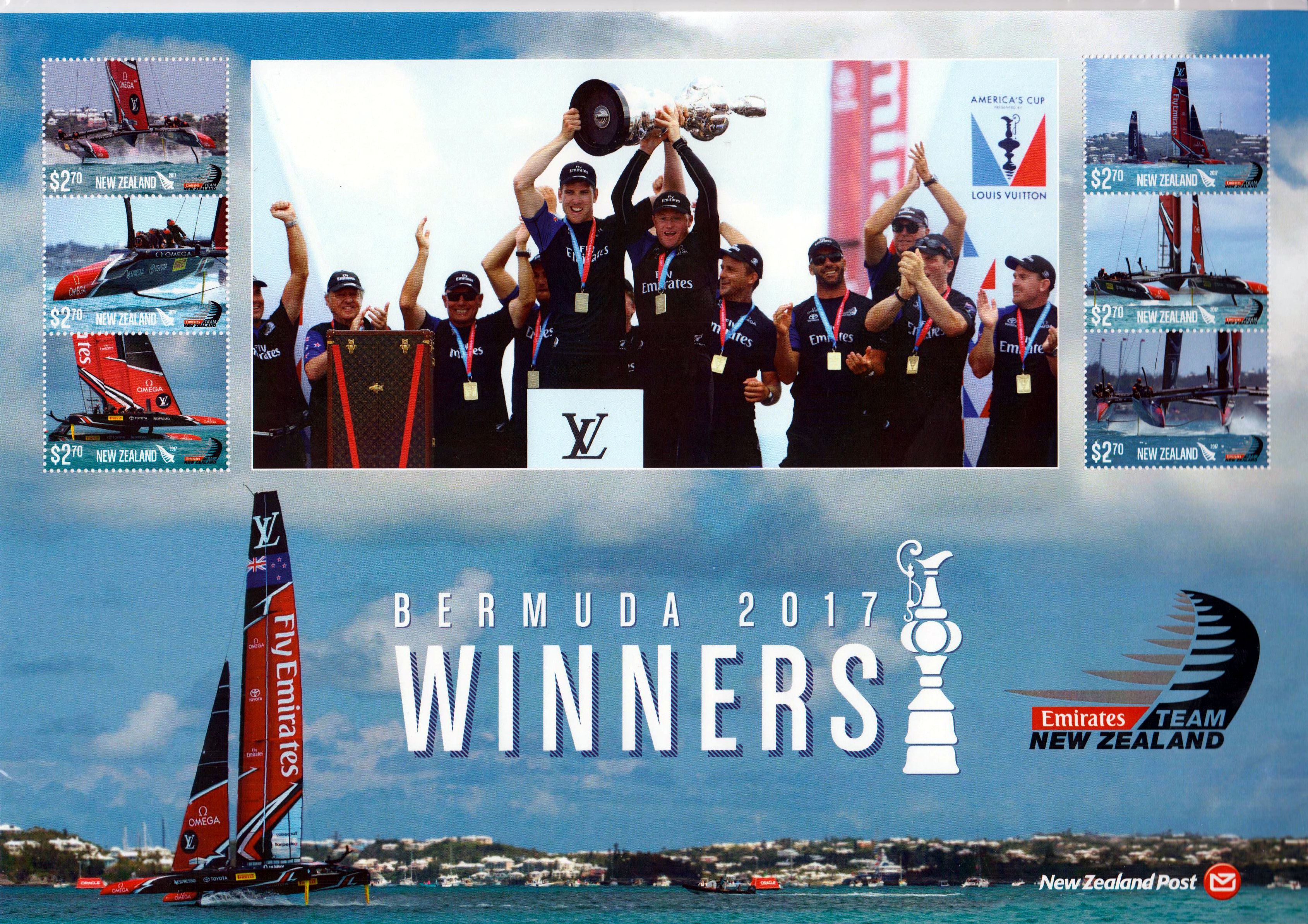 Block: Hochseeregatta "America`s Cup" 2017