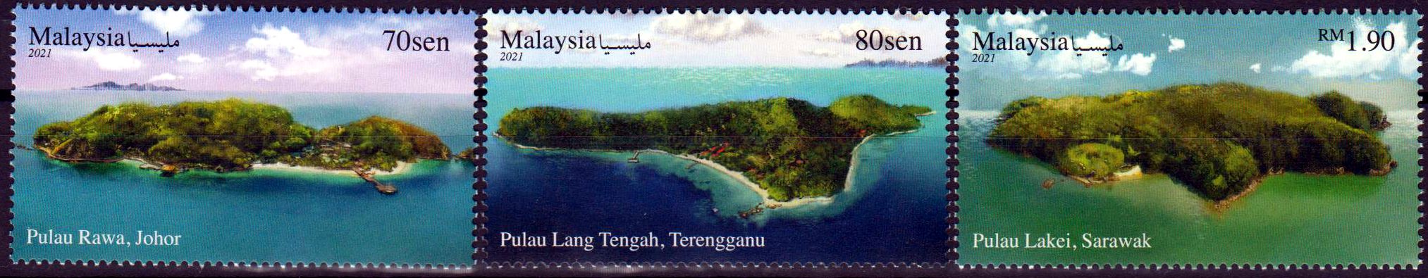 Inseln 2021, Johor, Sarawak, Terengganu