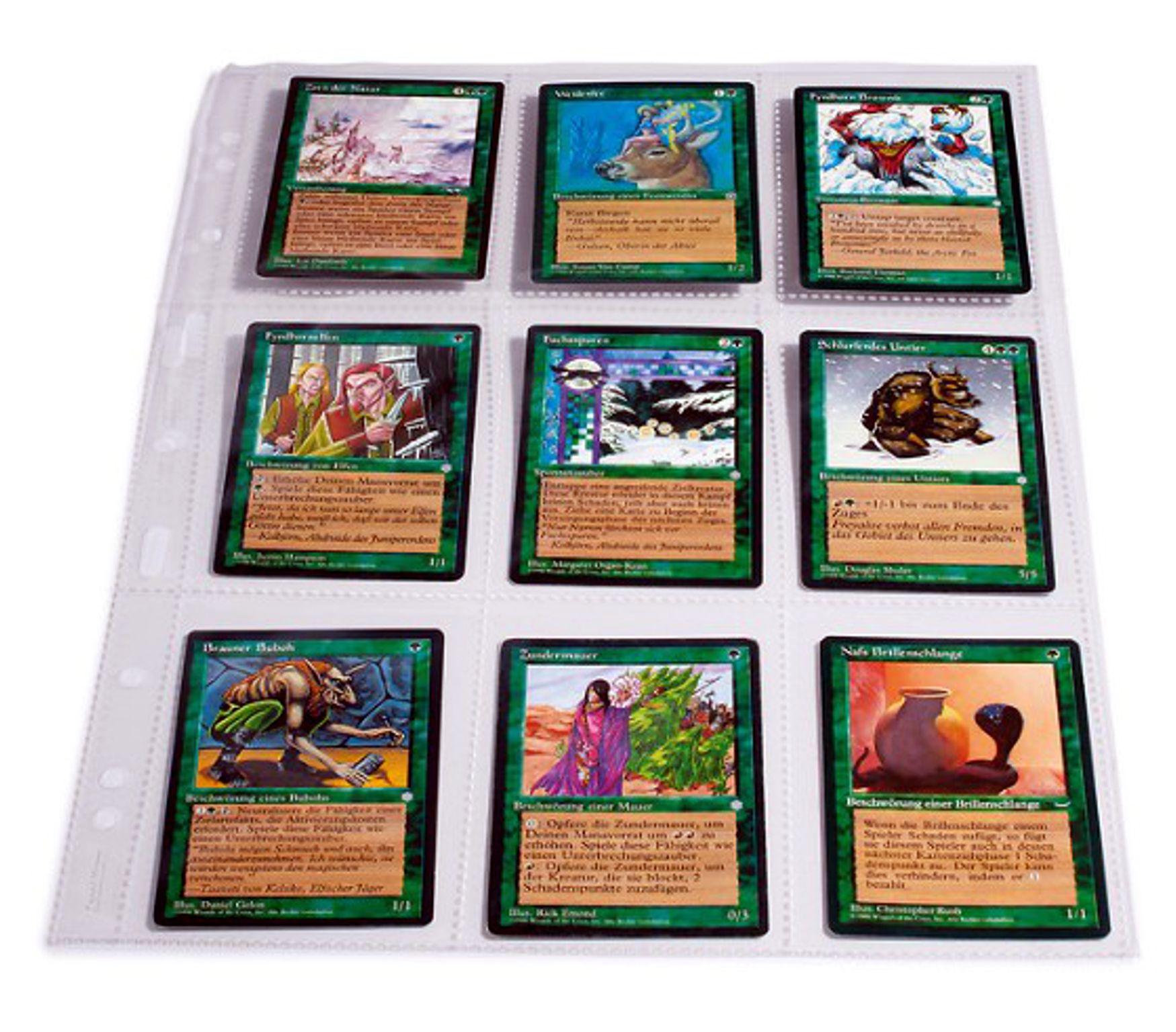 TCG - Grand Easy Kunststoffhüllen, Toploading, klar, 10er Pack