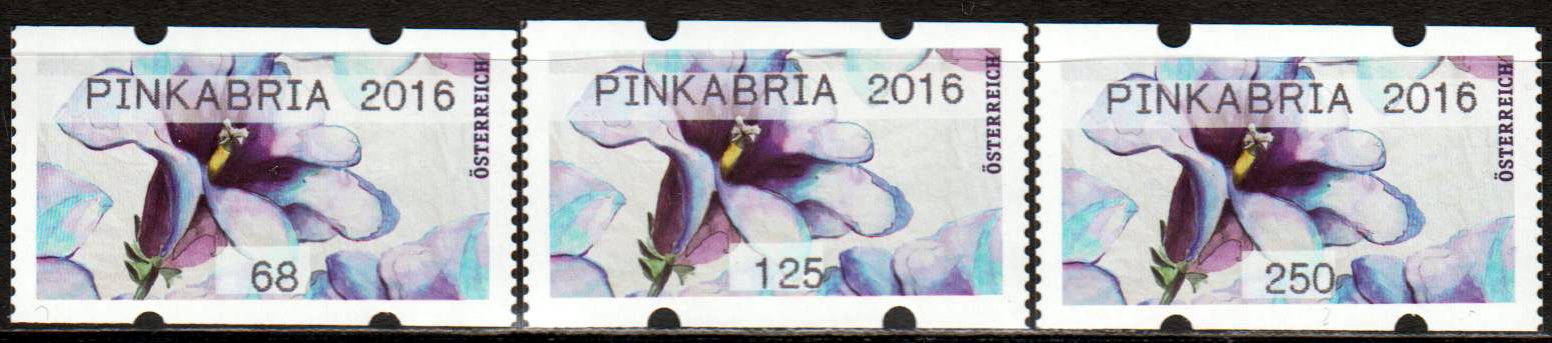 Lilie 2016, Aufdruck "Pinkabria 2016"