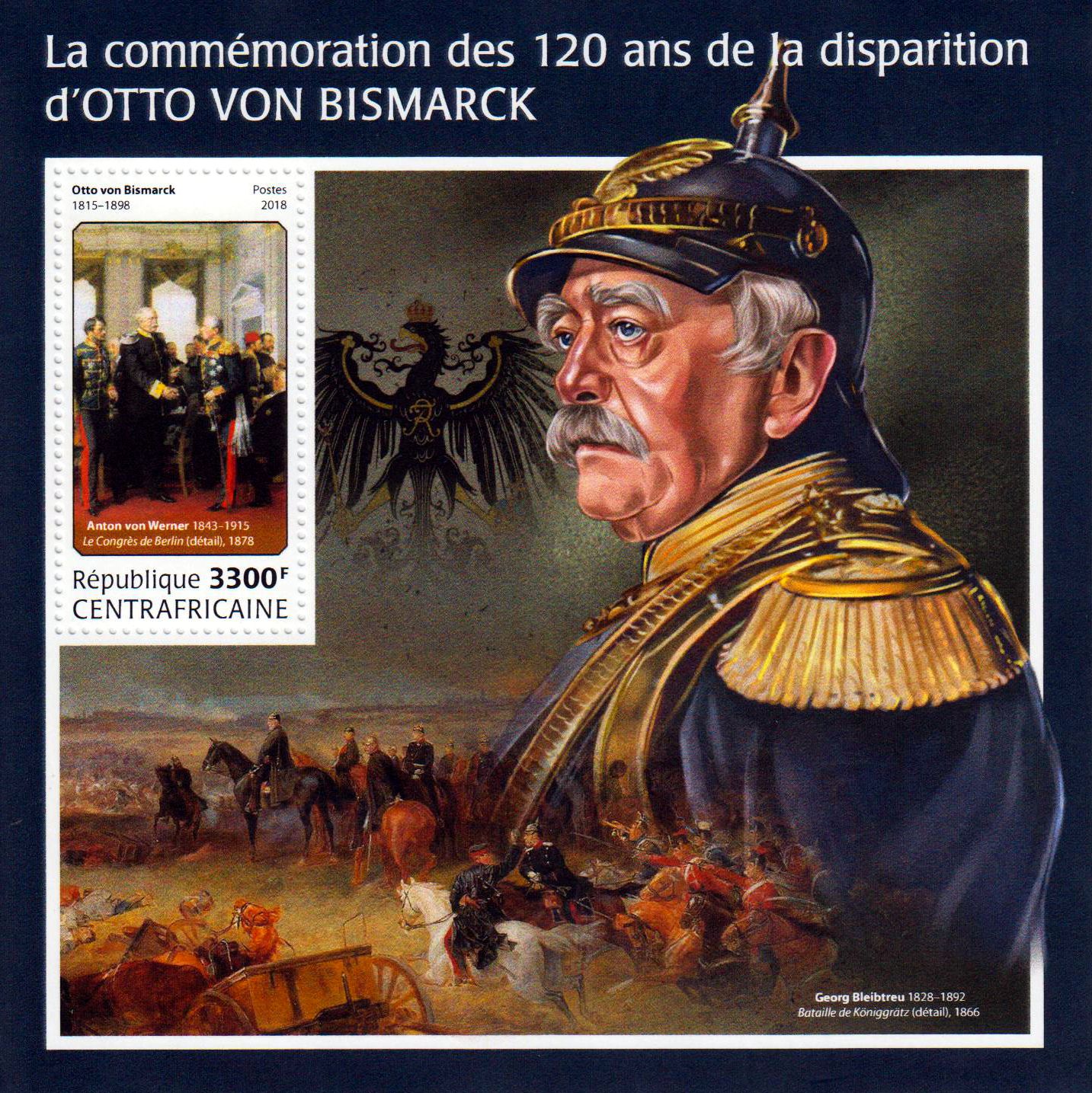 Block: 120. Todestag Otto v. Bismarck