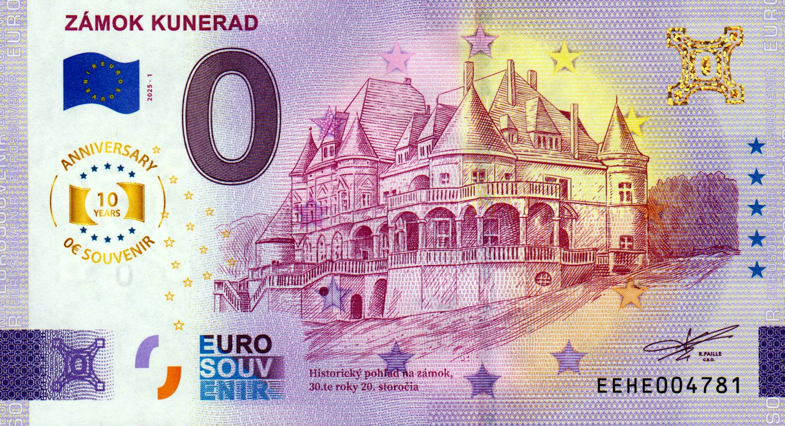 Zamok Kunerad 2025-1 Anniversary