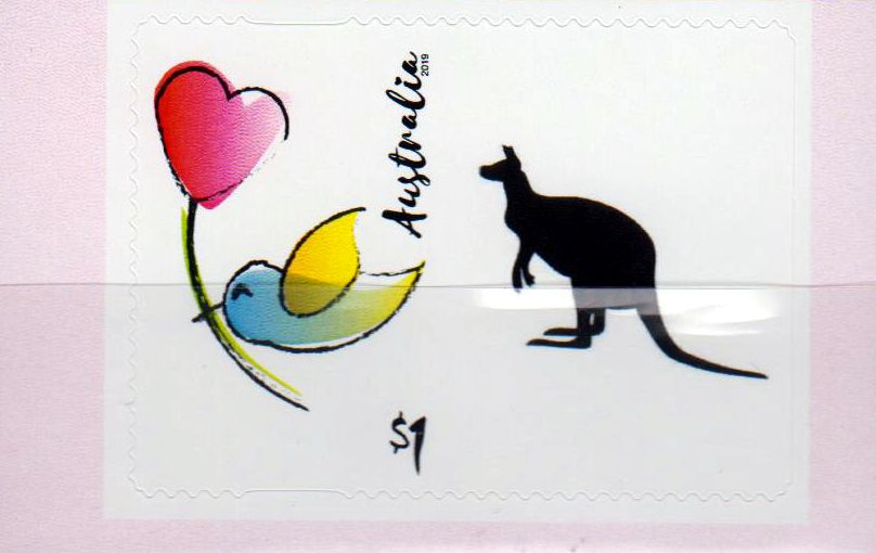 Vogel mit Herz 2019, pers., sk