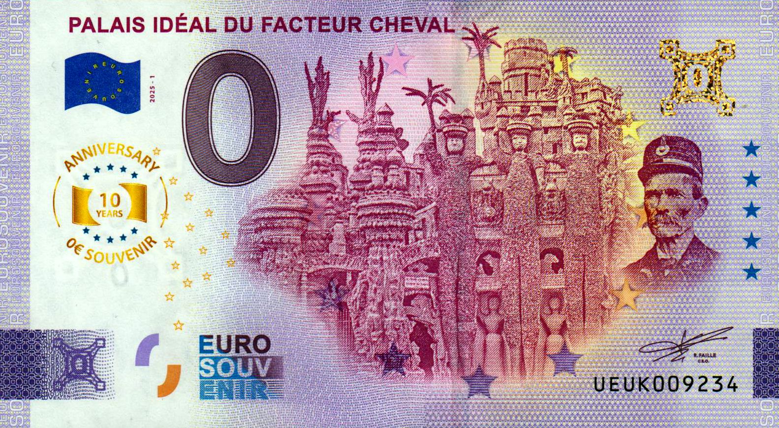Palais Ideal du Facteur Cheval 2025-1 Anniversary