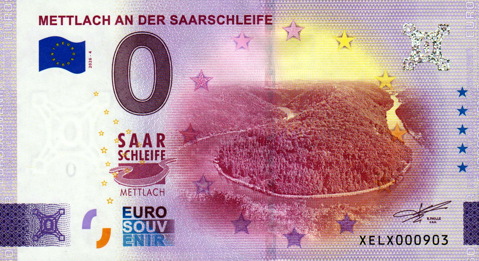 Mettlach an der Saarschleife 2026-4 Silber