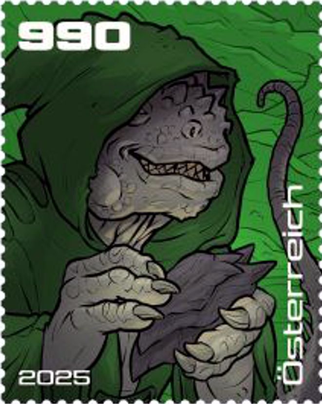 Block: Crypto Stamp "Raka" 2025, grün