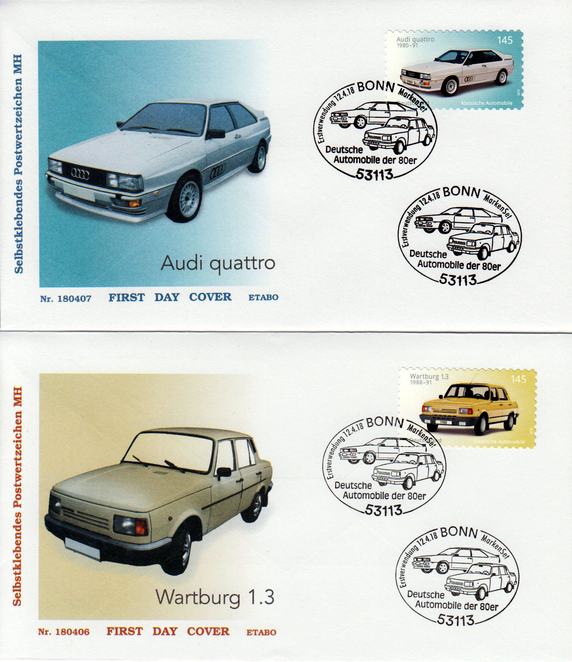 Audi Quattro, Wartburg 1.3 2018, sk