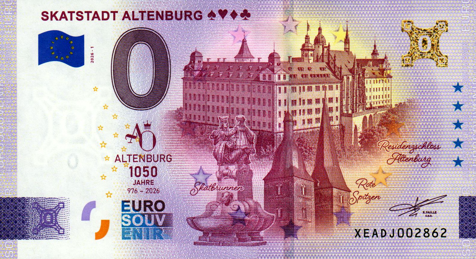 Skatstadt Altenburg 2026-1 Gold