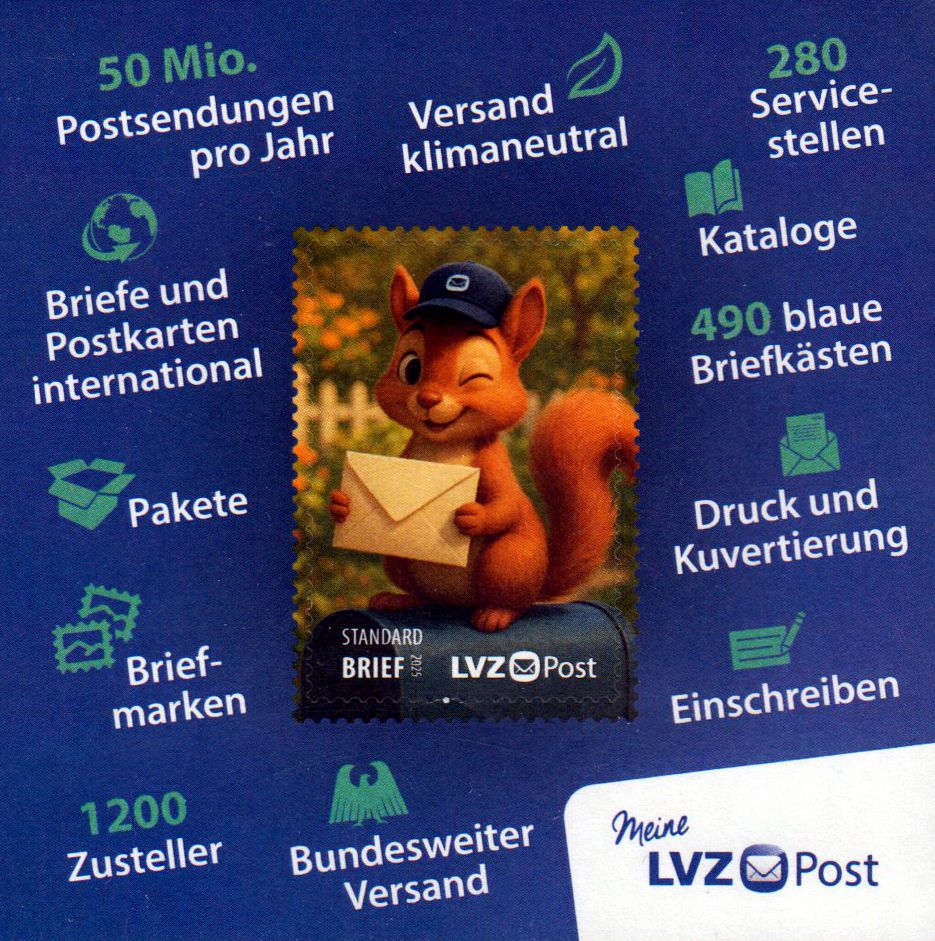 MH: Eichhörnchen Postbote 2025, sk