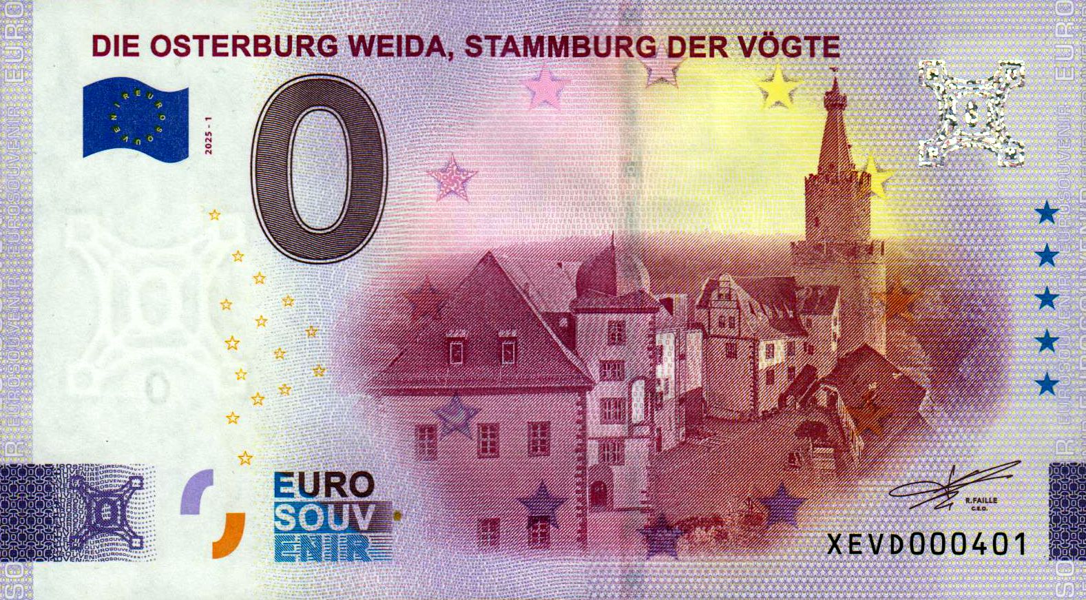 Die Osterburg Weida, Stammburg der Vögte 2025-1
