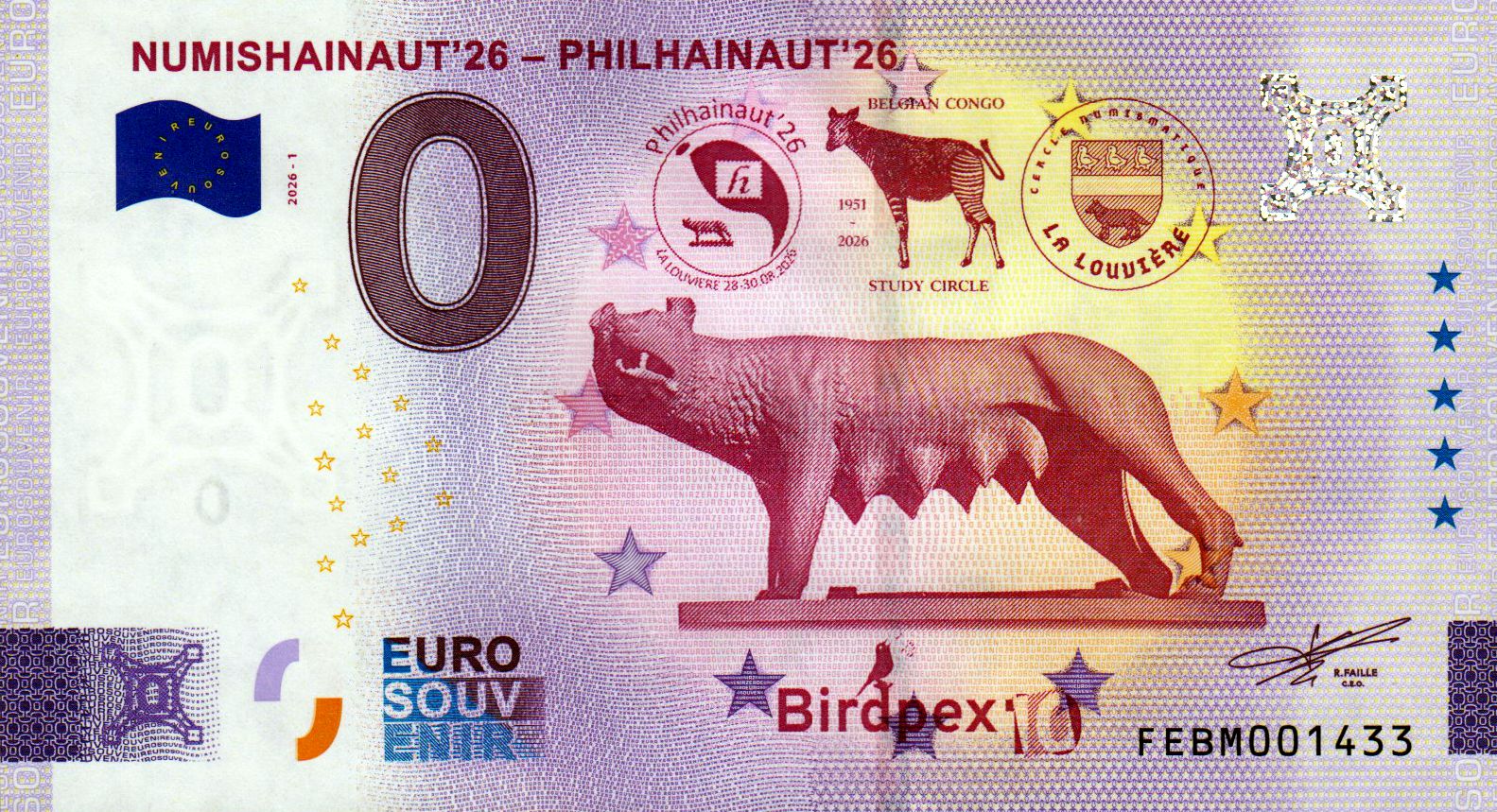 Numishainaut '26 - Philhainaut '26 2026-1 Silber