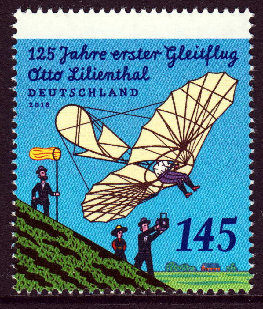 Otto Lilienthal, Erster Gleitflug