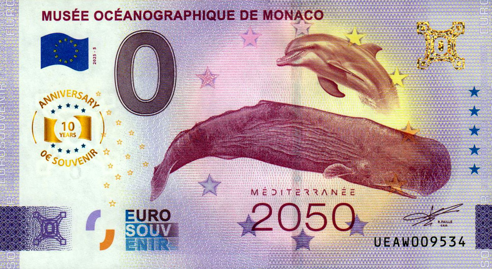 Musee Oceanographique de Monaco 2025-5 Anniversary