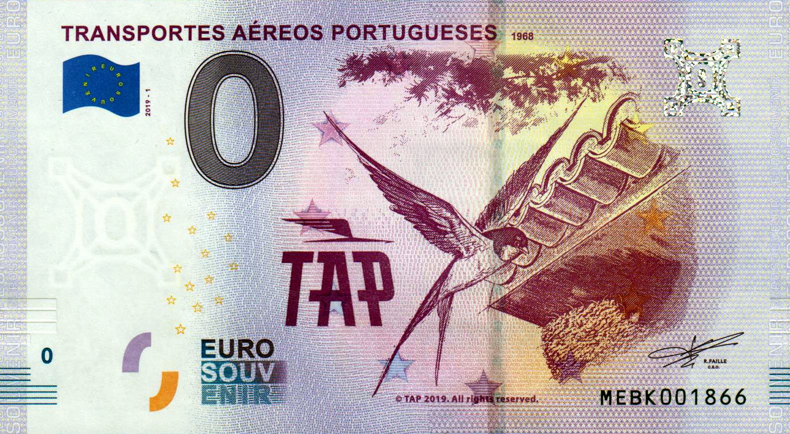 Transportes Aereos Portugueses - TAP 2019-1