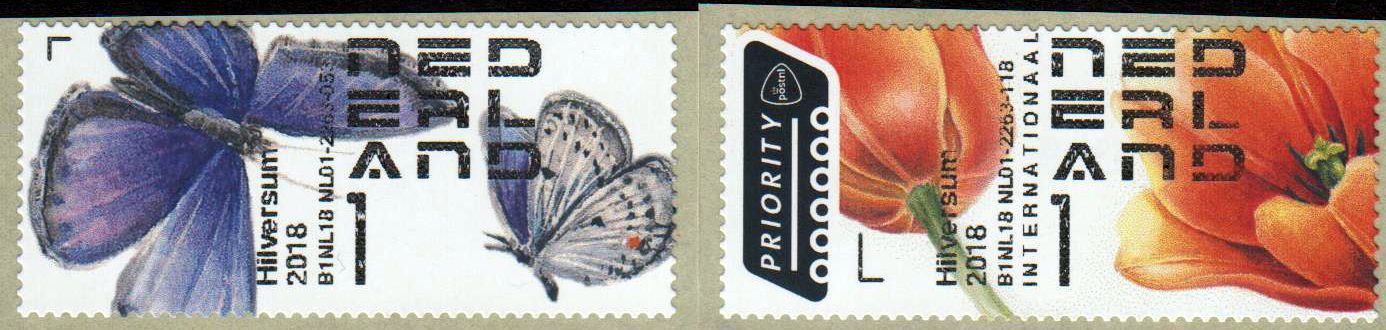 Flora und Fauna, Schmetterling, Aufdruck "Hilversum 2018" (NL180100)