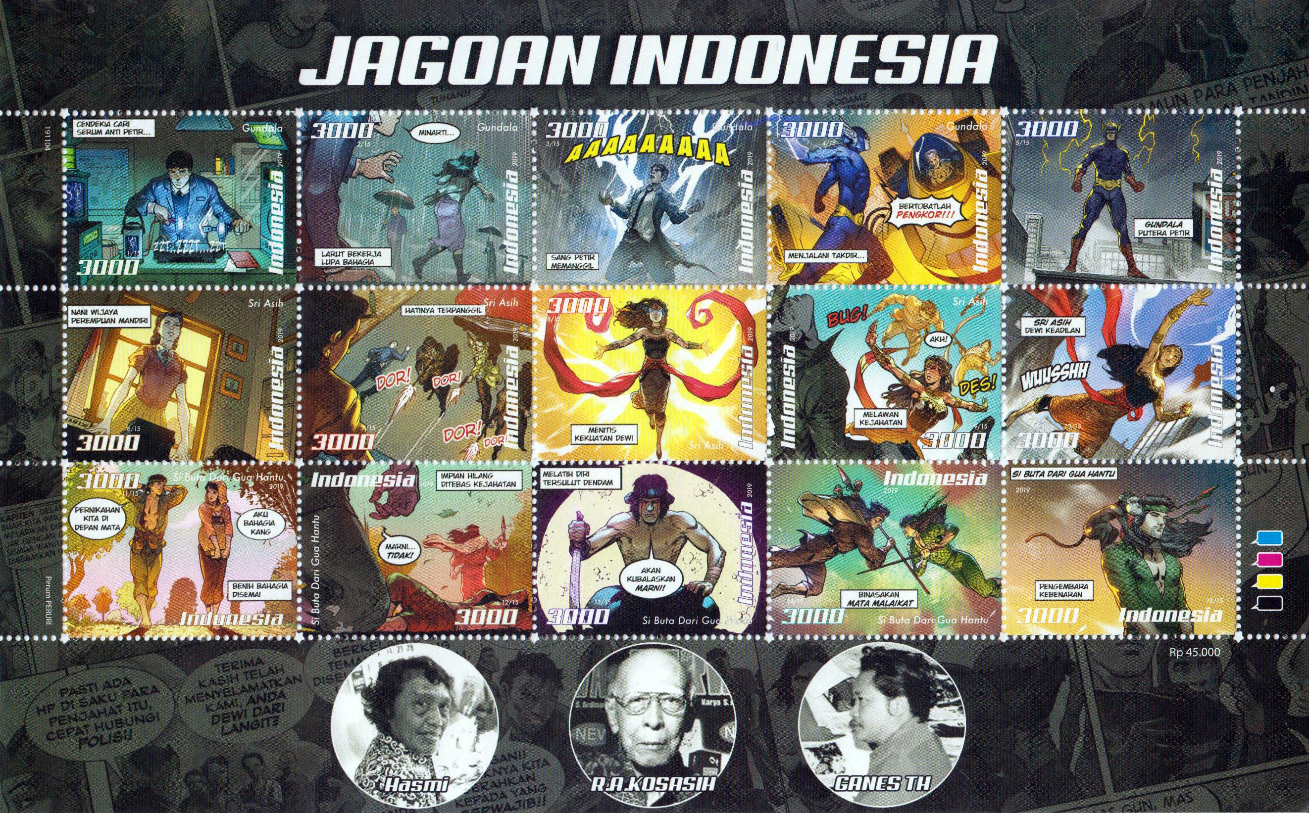 Jagoan 2019, Comic