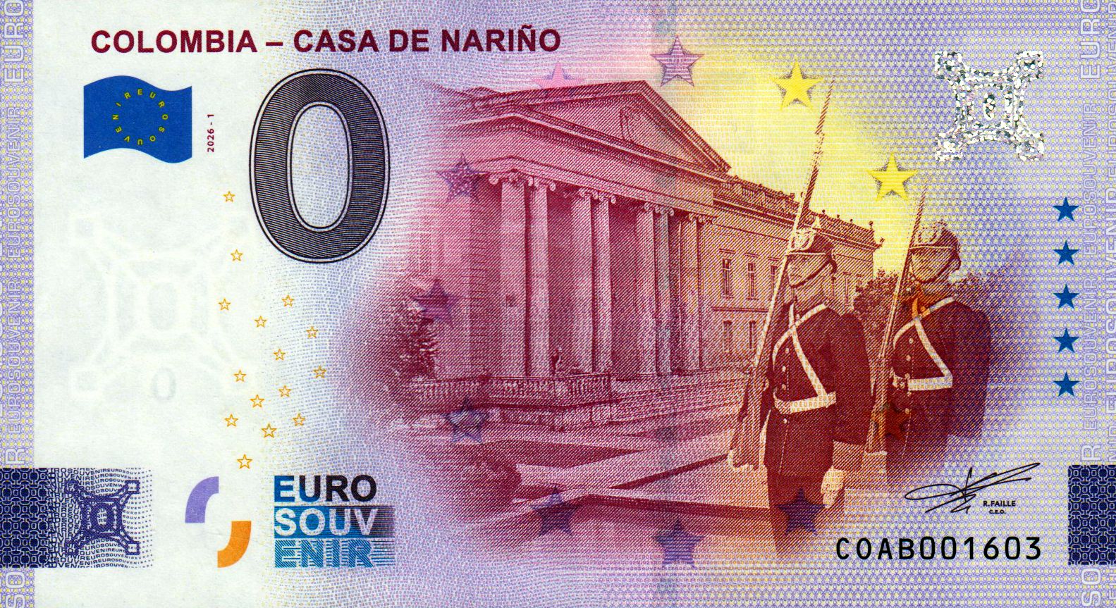 Colombia - Casa de Narino 2026-1 Silber