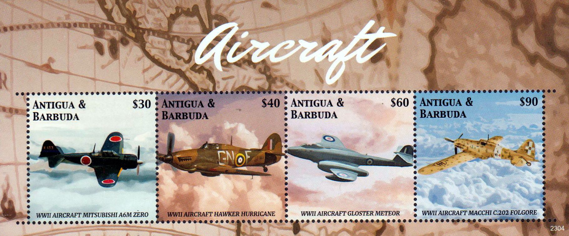 Block: Flugzeuge 2023, 2.  Weltkrieg