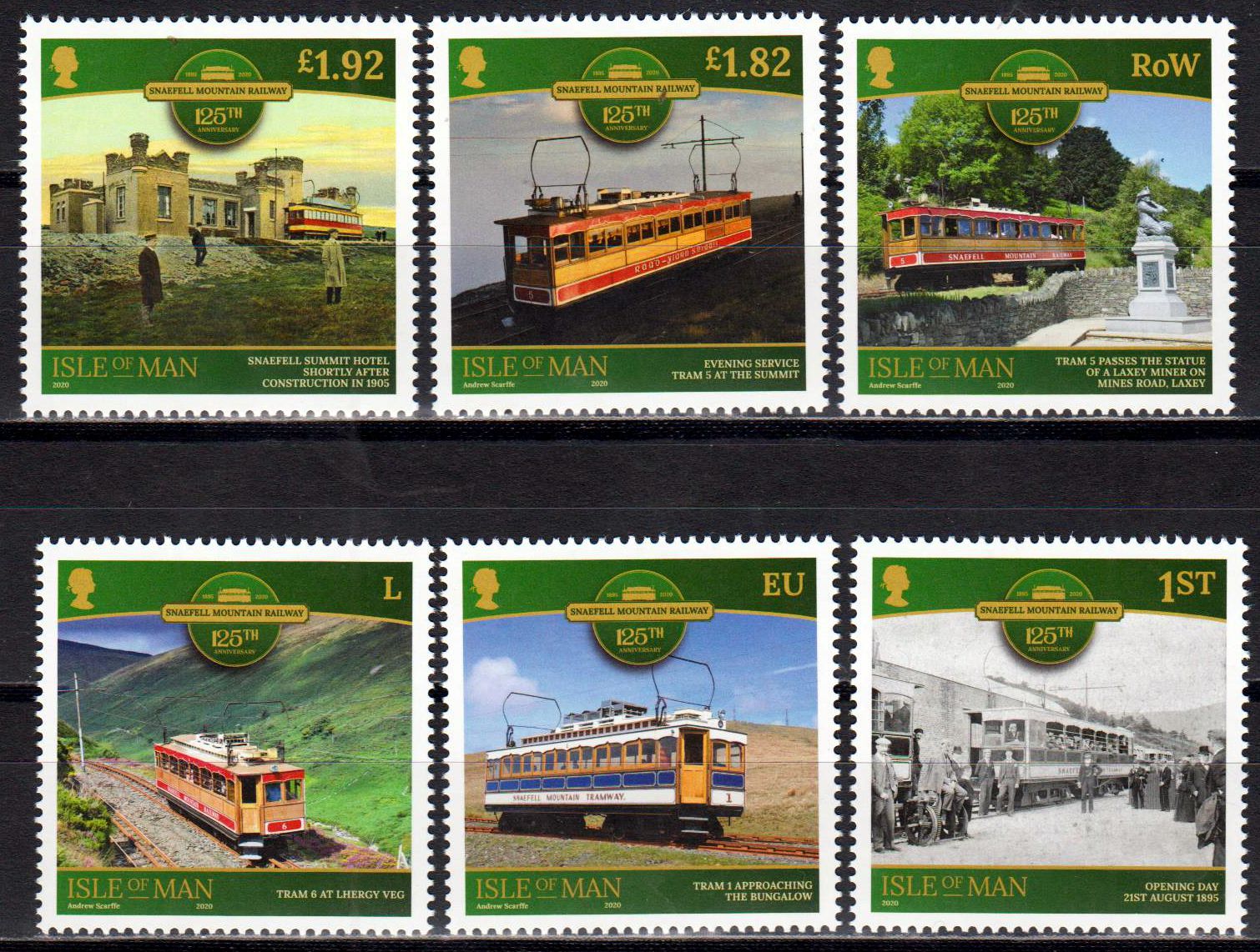 Snaefell Mountain Railway 2020, Eisenbahn