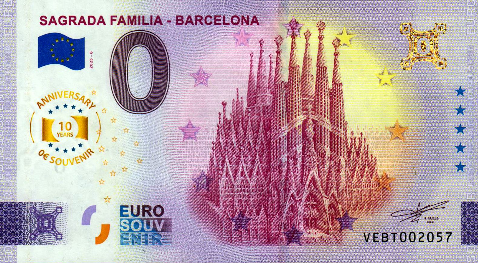 Sagrada Familia - Barcelona 2025-6 Anniversary